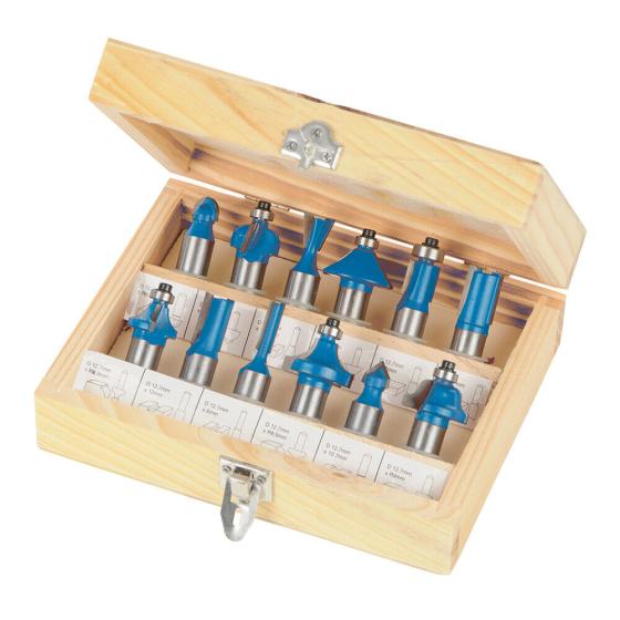 SET DI FRESE TCT 12MM 12PZ