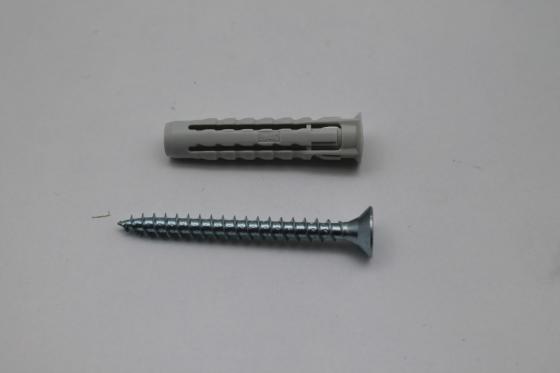 ZIPPOTASSELLI NYLON 8 X 40 CON VITI X CEMENTO MURO MATTONI CF.50 PZ  UNIVERSALE