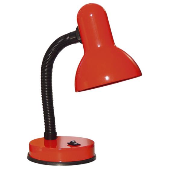 Lampada da tavolo KANLUX LORA, 1 x 60 W, E27, rosso s