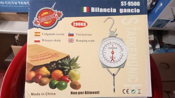 Casa e giardino Bilancia Dinamometro a Gancio Strappo Portata BILANCIA 200KG