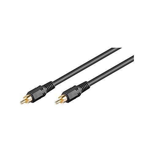 Goobay 50338 Cavo di Collegamento Audio Digitale Coassiale, RCA S/PDIF, a 15 MT