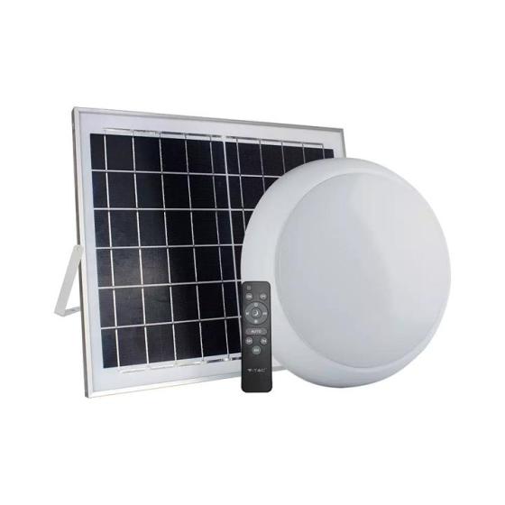 Plafoniera solare a led 15w telecomando ip65 3 in 1 - v-tac