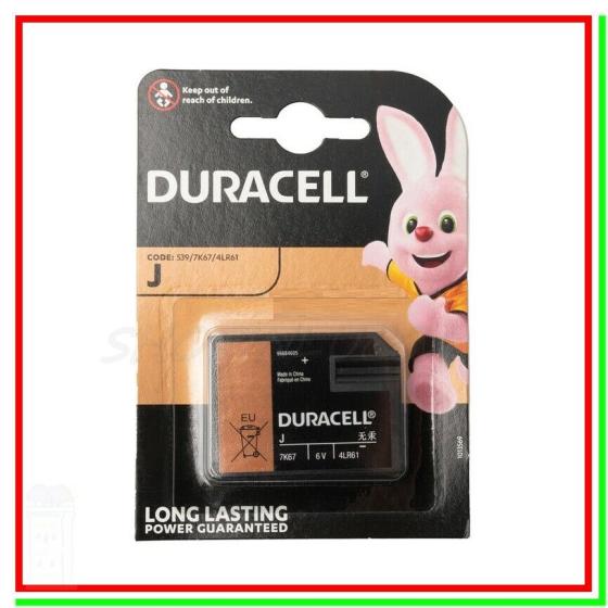 BATTERIA PIATTA ULTRA PHOTO ALCALINA 4 LR 61 7K67 6 VOLT DURACELL 42091
