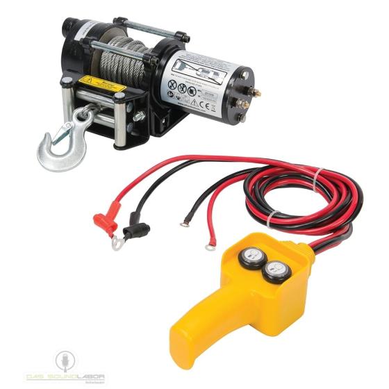 Argano elettrico 12 V auto SUV verricello motore corda coperchio barca