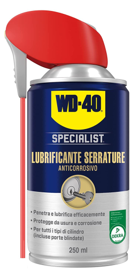 Specialist Lubrificante Serrature Spray Anticorrosivo Con Sistema Doppia Posizio