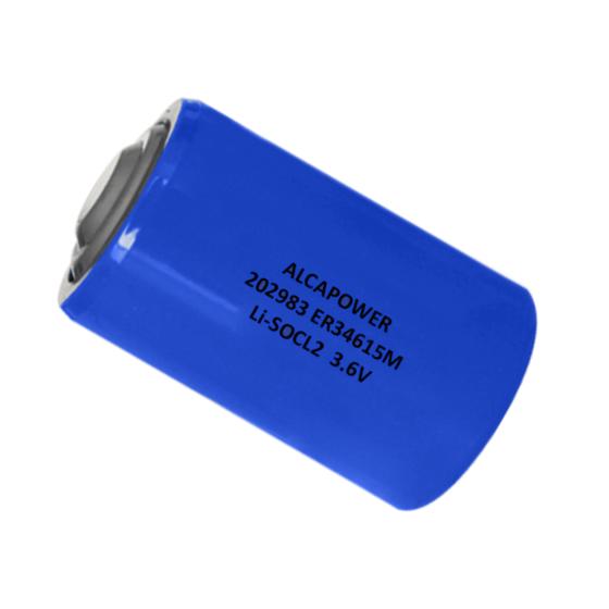 Pila Li-SOCL2 D 3.6V 14000mAh non ricaricabile