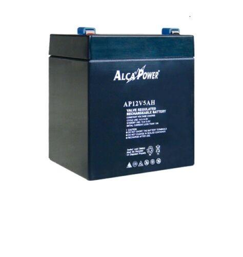 BATTERIA AL PIOMBO ricaricabile 12V 5Ah ALCAPOWER AP12V5AH