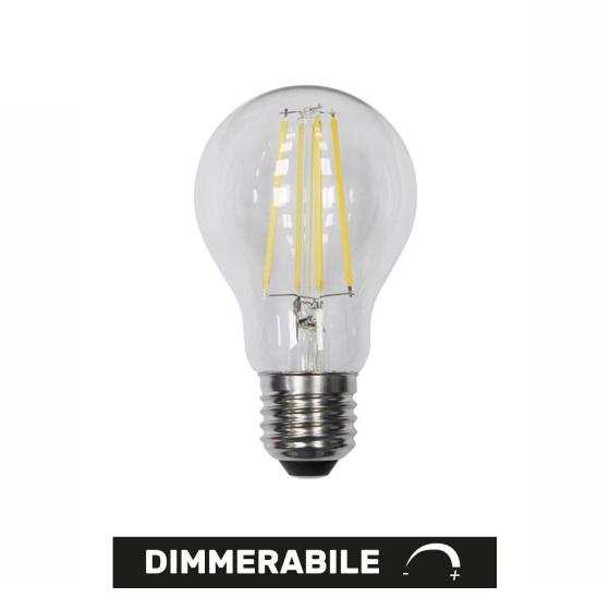 Alca Power lampada classica dimmerabile a led da 10W 1400LM 4000K E27 AP60N-DIM