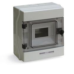 Quadro IP65 da parete 6 moduli DIN