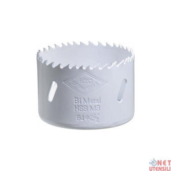 SEGA FRESA A TAZZA CAROTATORE PER FERRO ACCIAIO LEGNO PLAST. HSS BIMETALLICA