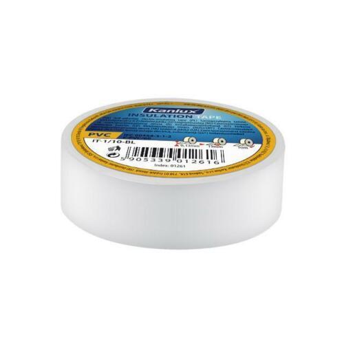 NASTRO ISOLANTE BIANCO 20 METRI