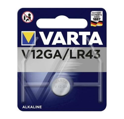 AG12 BATTERIA A BOTTONE LR 43 120MAH 1.5V VARTA