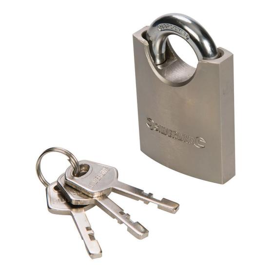 Silverline lucchetto con protezione stiratura 50 mm