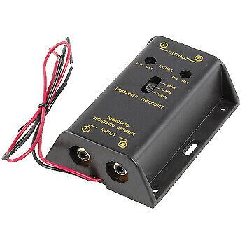 CAR-AX01 CROSSOVER ATTIVO PER SUBWOOFER 1 USCITA 3 REGOLAZIONI 12V