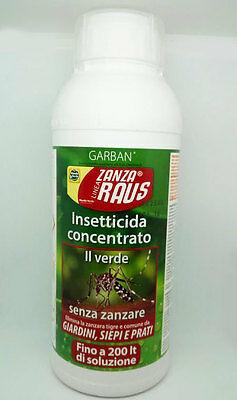 INSETTICIDA PER ZANZARE MOSCHE E INSETTI CIPERMETRINA GARBAN CONCENTRATO 1 LT