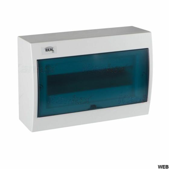 Quadro elettrico di distribuzione da parete serie 12 moduli KDB