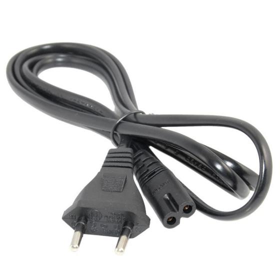 CAVO EURO DA 1.50 M CON CONNETTORE A FORMA DI 8 NERO