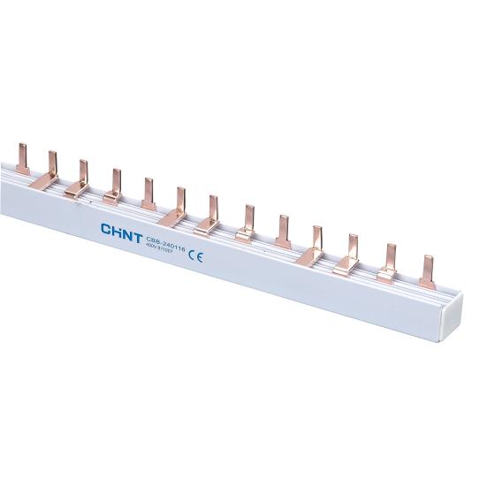 BusBar un polo piu neutro Ie=63 A Sezione:10mm Lunghezza standard 1 metro