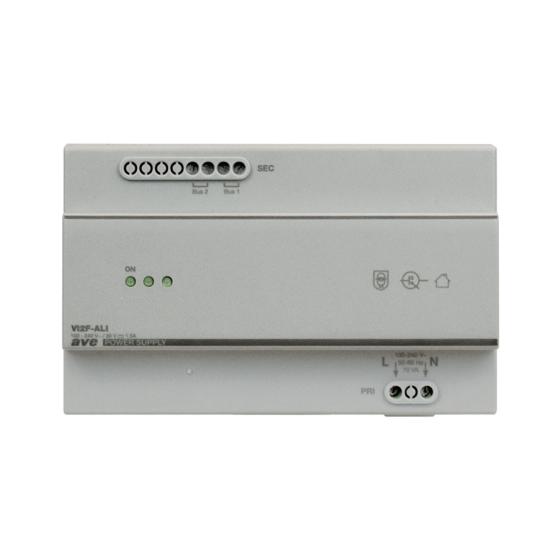 Alimentatore per impianto videocitofonico - 1,5A - SISTEMA 2 FILI- VI2F-ALI