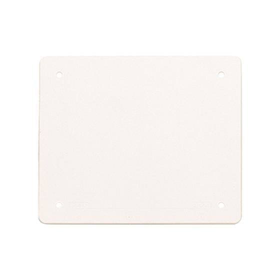 AVE BL02C COPERCHIO IP40 ANTIURTO PER SCATOLE BL02P BL03P DIM 140X110X4