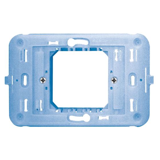AVE 44A002 Supporto con griffe S44, per scatole tonde - con griffe - 2 Mod.