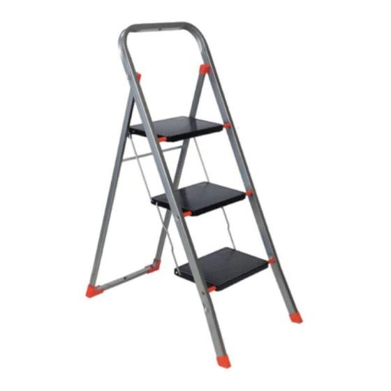 SGABELLO ACCIAIO FACAL TINTO T3 3 GRADINI