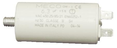 Condensatore 2,5 microfarad motore elettrico elettropompa capacitor 450V