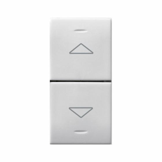 DUE MEZZI TASTI CON FRECCE PER COMMUTATORE IOT DOMUS 1 MOD. S44