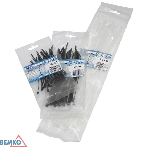 FASCETTA 4.8-300 NERA 100 PZ