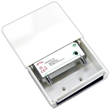 Amplificatore nsr 4 transistor - 1 ingresso regolabile - attacco f con filtro 5g