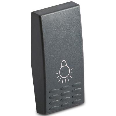 MASTER COPRITASTO PULSANTE LUCE GRIGIO MST31606