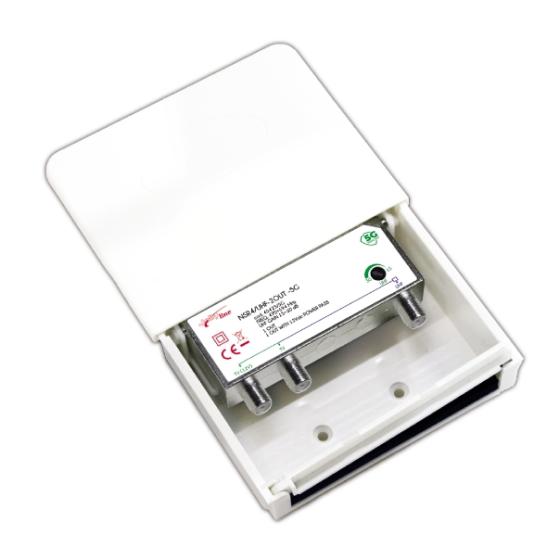Amplificatore nsr 4 transistor 1 ingresso regolabile attacco f filtro JL45423/5G