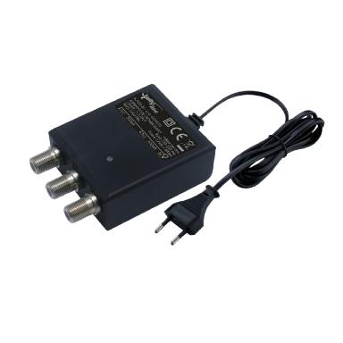ALIMENTATORE PER ANTENNA TV DIGITALE TERRESTRE 2 USCITE 200mHA - GBS JL41049/2U