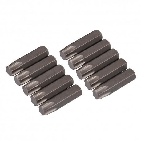 Silverline Punte Cr-V Torx 10 pz T40