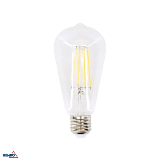 LED LAMPADA  A  FILAMENTO LED 230V E27 ST64 7W 1055LM 4000K 320ST