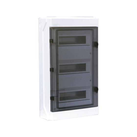 Quadro IP65 da parete 36 moduli DIN - Dimensioni L H P: 330 x 580 x 138 mm