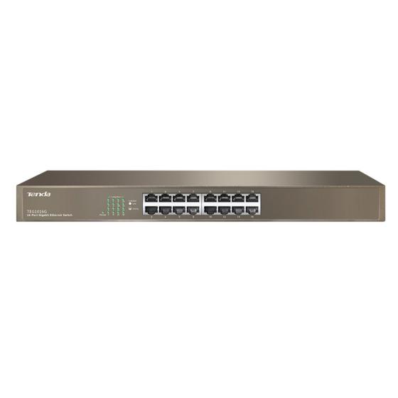 Switch 16 Porte Gigabit Installabile a Rack TEG1016G
