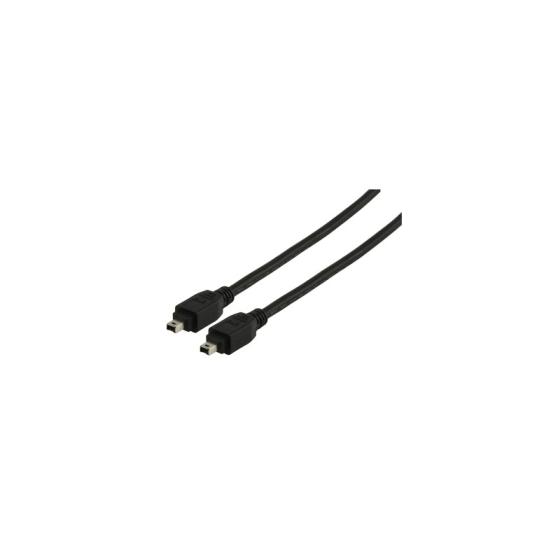CAVO 1394 MINI FIREWIRE 4 PIN MASCHIO 1,8 MT