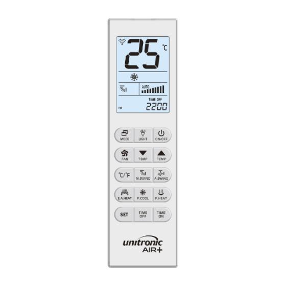 Telecomando universale condizionatori display  e funzione hotel JL42532/UNI