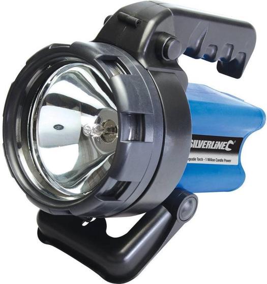 Torcia ricaricabile Silverline, potenza di 1 milione di candele, 118 lumen