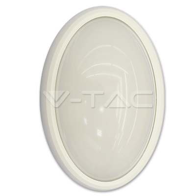 12W Dome Plafoniera LED Ovale Bianco naturale