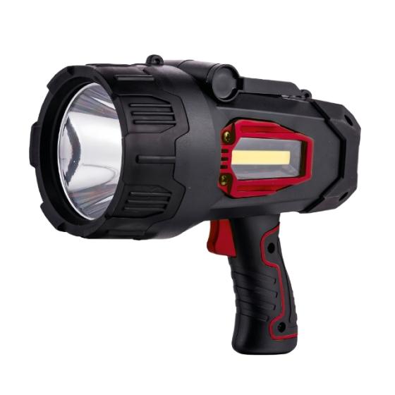 Faro led portatile 10w con batteria ricaricabile 4000mah 1300lm RX8045L