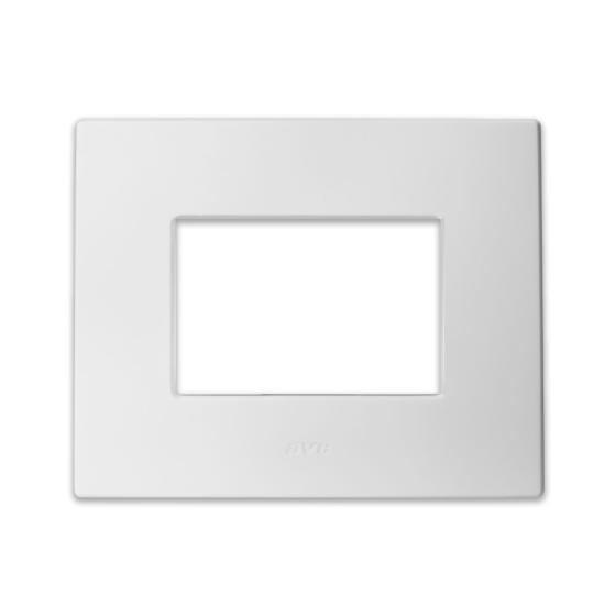 Placca New Style, S44 colore bianco - 3 Mod