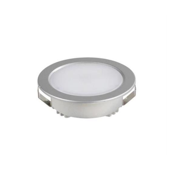 POLIPLAST FARETTO ROTONDO ALLUMINIO MAYA IP54 3,5W 280LM 3CCT