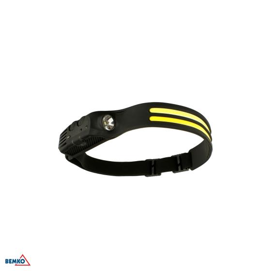 Lampada frontale a LED ricaricabile da 1200 mAh-280lm