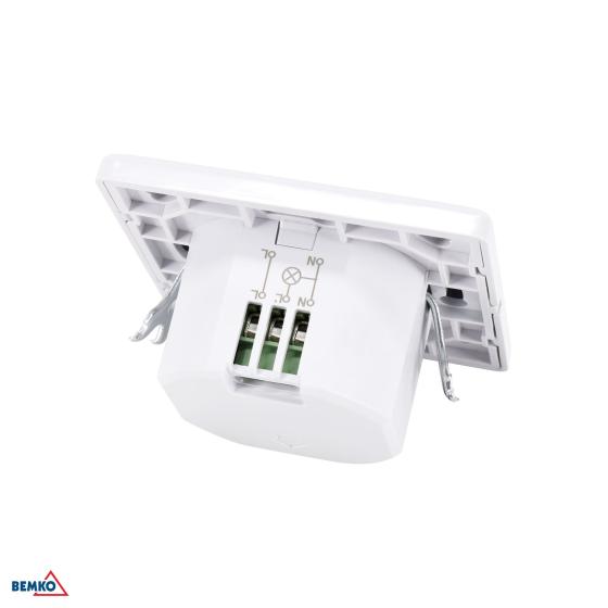 SENSORE MICROONDE 1200W 180 GRADI PER SCATOLA DI INCASSO