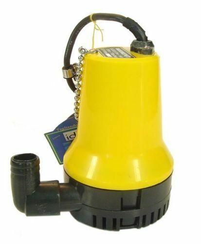 POMPA SOMMERSA IMMERSIONE 12V 70 LT PER MINUTO POMPA YACHT 12 VOLT BARCA SENTINA