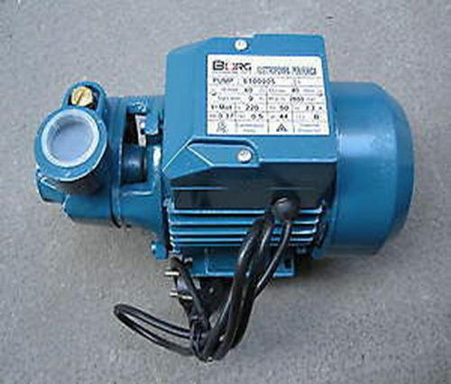 ELETTROPOMPA PERIFERICA POMPA MOTORE ACQUA AUTOCLAVE 0,75 HP 220V IDDROSFERA