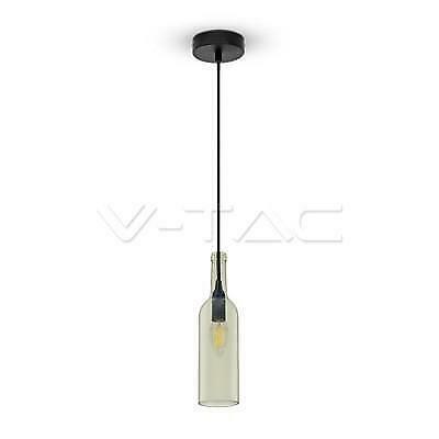 LAMPADARIO CON PORTALAMPADA BOTTIGLIA TRASPARENTE - XXEEPS