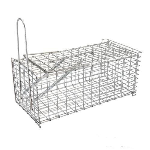 TRAPPOLA A GALLERIA PER TOPI 300 MM - GRANDE - GABBIA CATTURA RATTI CON MOLLA